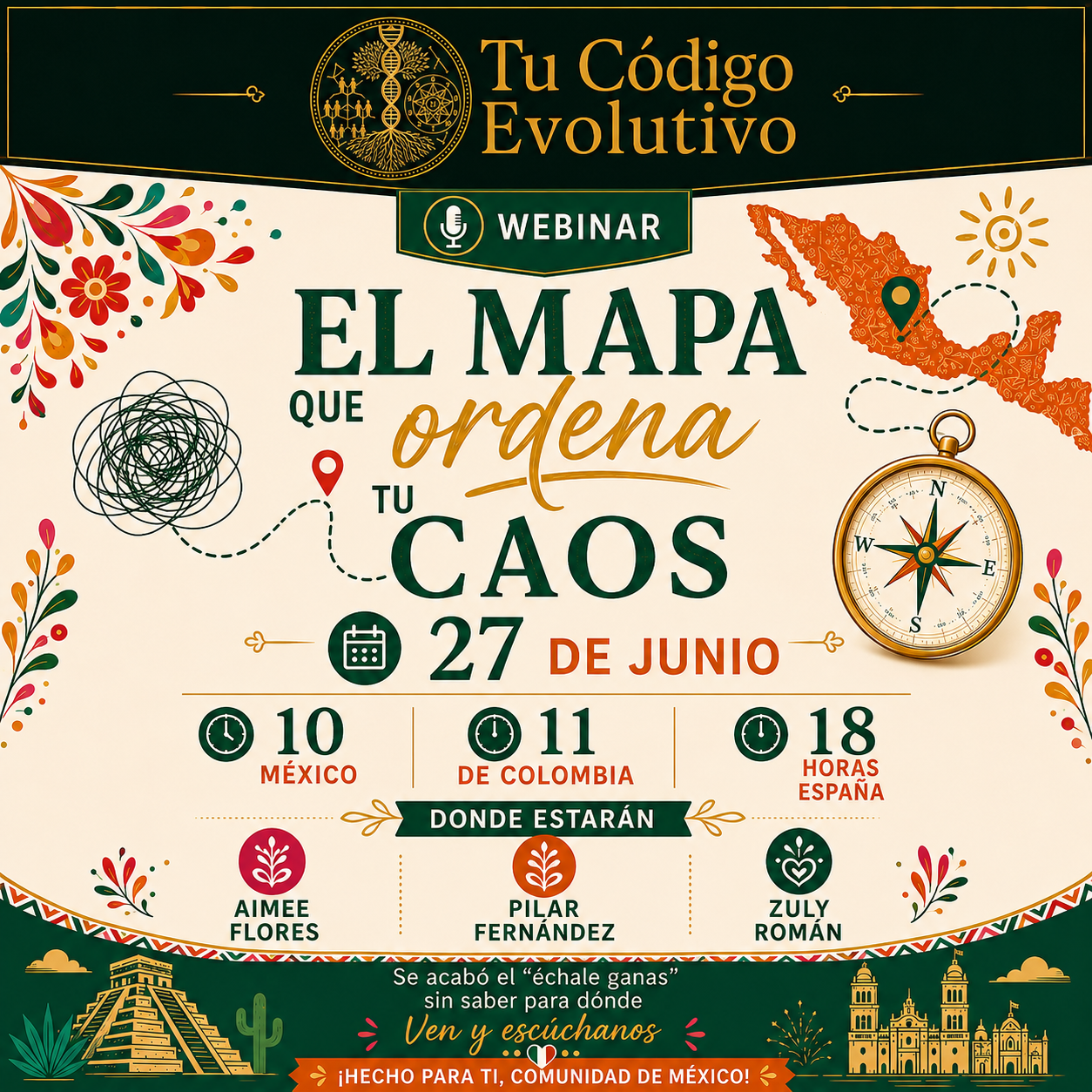 Webinar El mapa que ordena tu caos